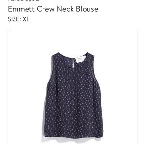 Stitch Fix XL Blue top